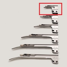 Hoja para laringoscopio recto Miller  00