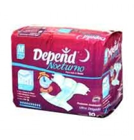 DEPEND PLENIT 10 MED NOCTURNO