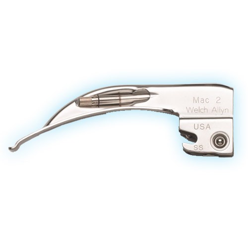 Hoja para laringoscopio curvo Macintosh  2