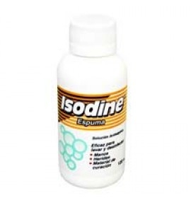 Isodine Espuma Solución Espuma 120ml