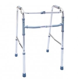 Andadera acabada en cromo 913