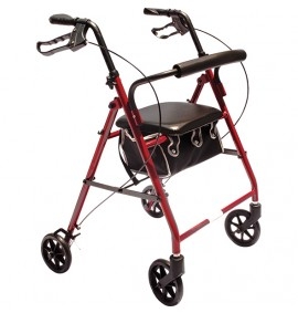 Andadera roja rollator 2025
