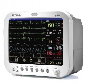 Monitor de signos vitales de 5 parametros pantalla de 12", Edan M9