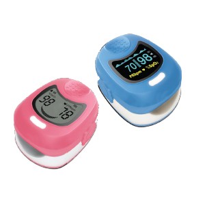 Oxímetro pediátrico color rosa o azul