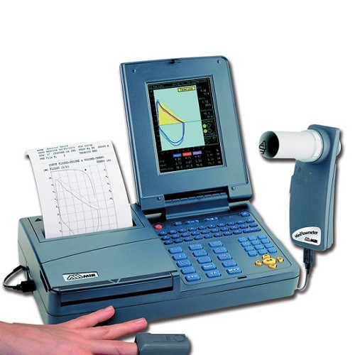 Espirómetro de mesa con pantalla a color + impresora Mod. Spirolab III