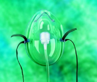 Mascarilla de oxigeno pediatrica con tubo de 2.1m paquete con 20 piezas