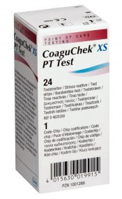 Tiras para sistema coaguchek XS