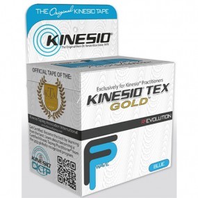 Cinta para correccion muscular kinesio gold 5.08 cm x 5 metros azul nano-touch