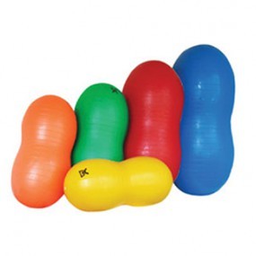 Pelota para ejercicio 50 cm naranja tipo cacahuate