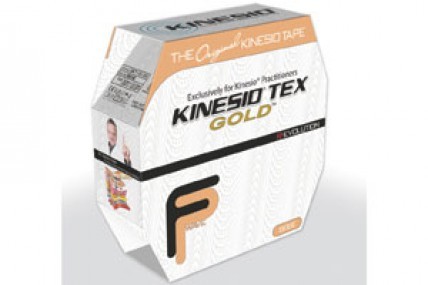 Cinta para correccion muscular kinesio gold 7.62 cm x 5 metros beige