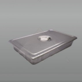 Charola para instrumental con tapa 27.5 x 20.8 x 5.3 cm