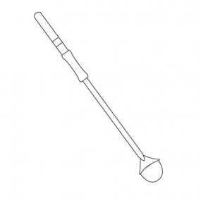 Electrodo de asa 15/12 mm