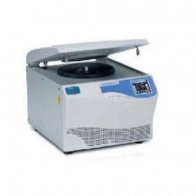 Centrífuga con cabezal intercambiable controlada por microprocesador