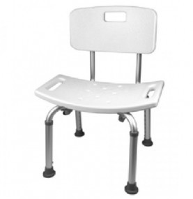 Silla ajustable para ducha