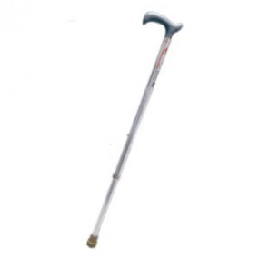 Bastón alemán color plata