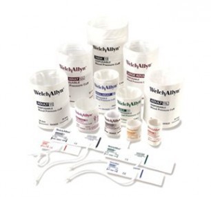 Brazalete neonatal desechable  2 de 1 tubo caja con 10