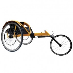 Triciclo deportivo para carreras de 14" impulso manual