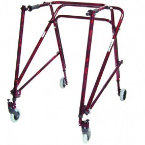 Andadera posterior ligera Nimbo extra grande color roja