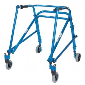 Andadera posterior ligera Nimbo grande, color azul