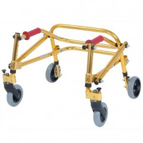 Andadera posterior ligera Nimbo extra chica, color amarillo