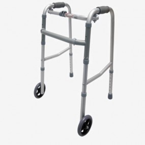 Andadera plegable con ruedas