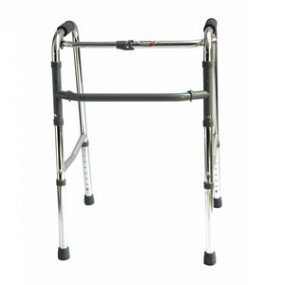 Andadera de aluminio plegable 2 en 1