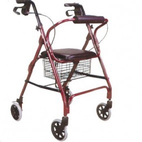 Andadera con canastilla y asiento