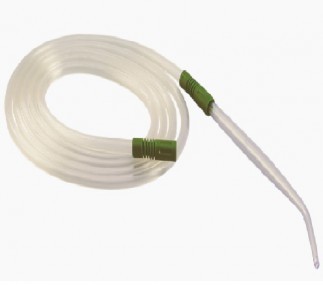 Cánula de yankauer con tubo de aspirador de 3.1m paquete con 5 piezas