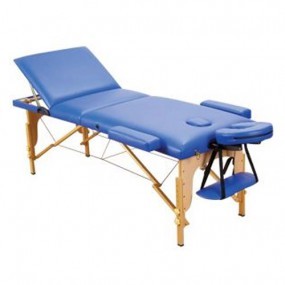 Mesa para masaje portátil de madera con 3 secciones