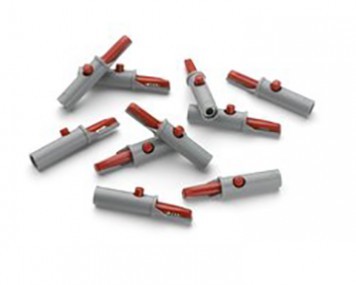 Adaptador de electrodo caiman tipo banana con 10