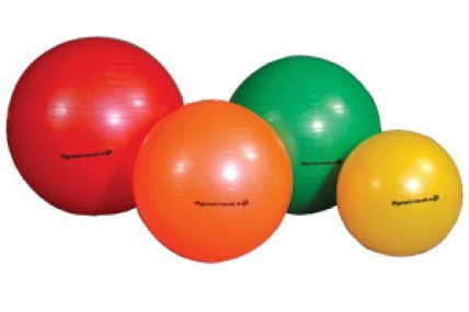 Pelota ejercicio 65 cm verde alta resistencia