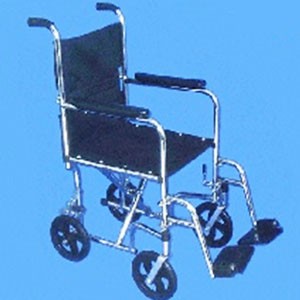 Silla de ruedas para traslado, plegable