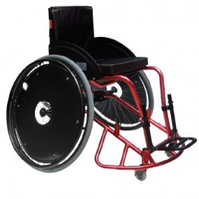 Silla de ruedas deportiva con asiento de 14" para jugar Basketball