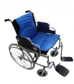 Silla de ruedas extra-suave y extra-grande