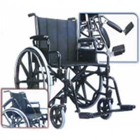 Silla de ruedas acabado esmalte de alta resistencia