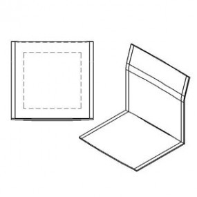 Asiento y respaldo en tela con revistero y cojín de poliuretano