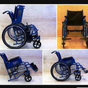 Silla de ruedas plegable