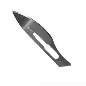 Hoja de bisturí de acero inoxidable No 24 caja c100