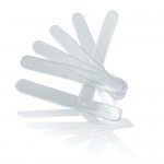 Abatelenguas de plástico estéril 100 piezas.