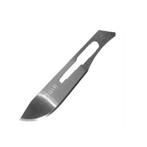 Hoja de bisturí de acero inoxidable No 22 caja c100