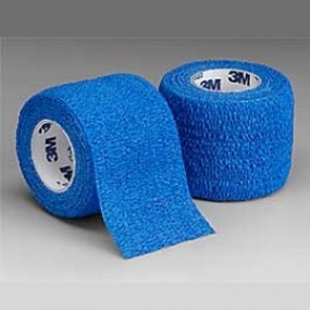 Venda coban azul auto-adherente 5cm x 4.5m (5 piezas)