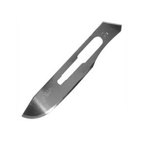 Hoja de bisturí de acero inoxidable No 21 caja c100