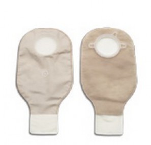 Bolsa tandem drenable transparente con presillas de 38mm con 10 piezas