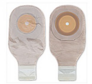 Bolsa drenable premier transparente con adhesivo microporoso, sin filtro, c/10 piezas