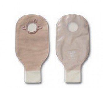 Bolsa drenable transparente,confort y con presillas,aro de 57mm, con 10 piezas