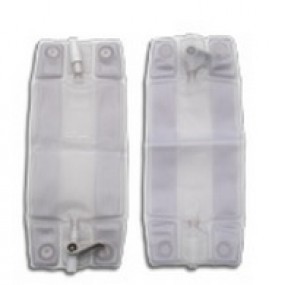 Bolsas para recolección de orina p/pierna, estéril, antireflujo y válvula, de 900 ml, c/10 piezas