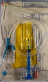 Introductor percutaneo de poliuretano, de 5fr x 11cm