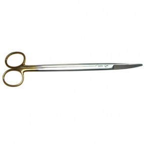 Mayo tijera curva 23cm tugsteno HP premium