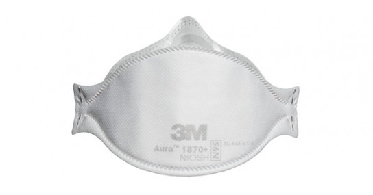 Mascarilla de uso quirurgico blanco N95 50 piezas