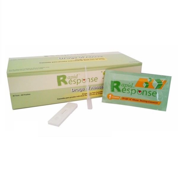 Cassete para deteccion de abuso de una droga (marihuana) caja con 40 piezas
